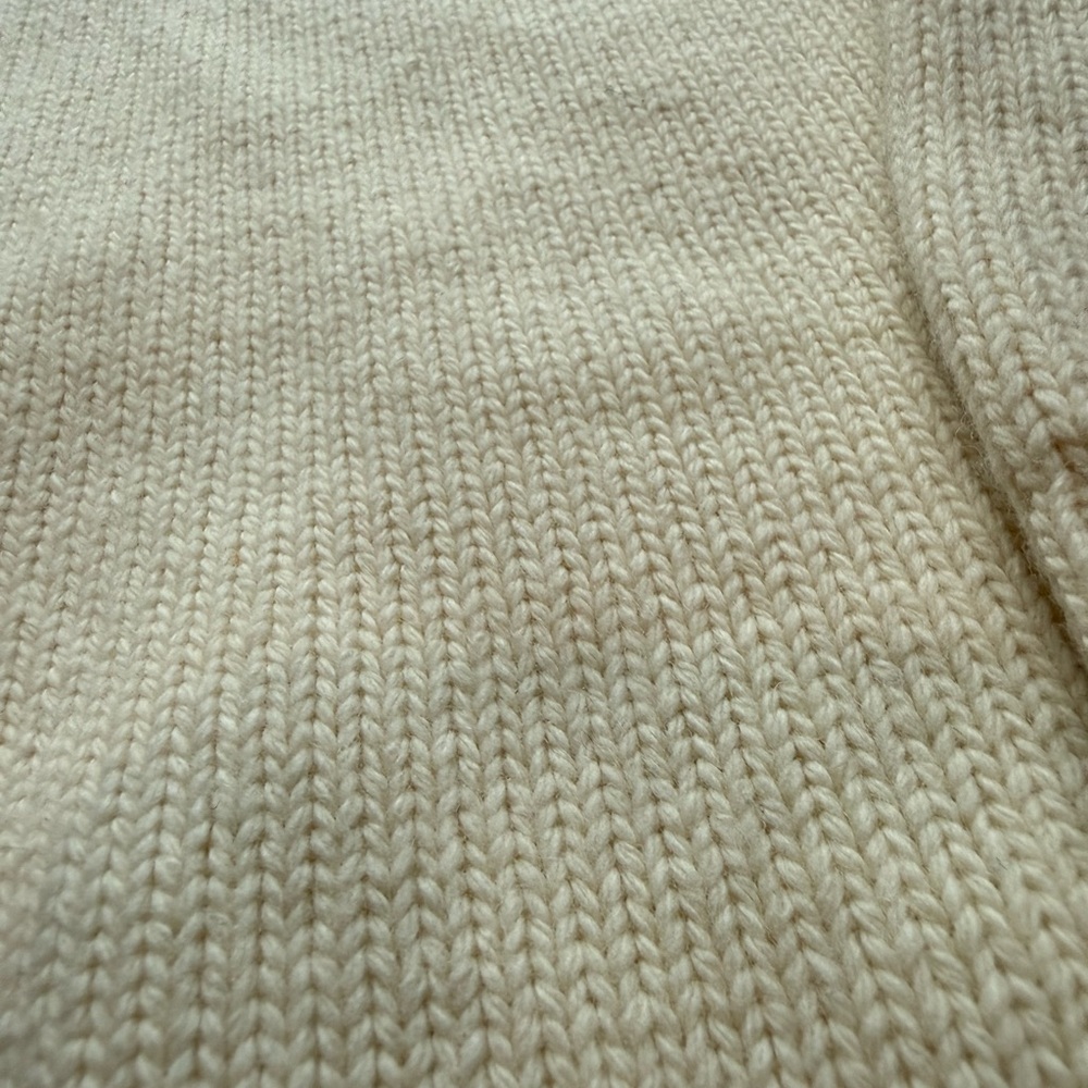 Polo by Ralph Lauren Cream Sweater with Navy Letters - Picture 8 of 12